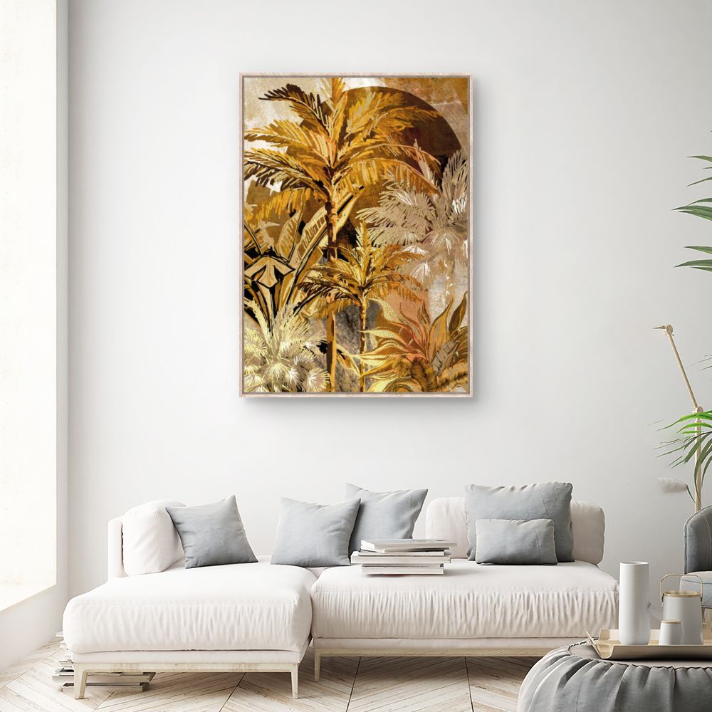 Tableau Palmiers exotiques