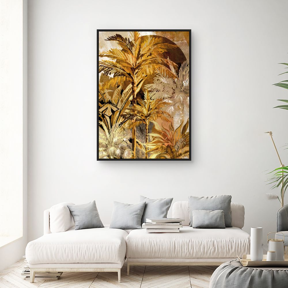 Tableau Palmiers exotiques