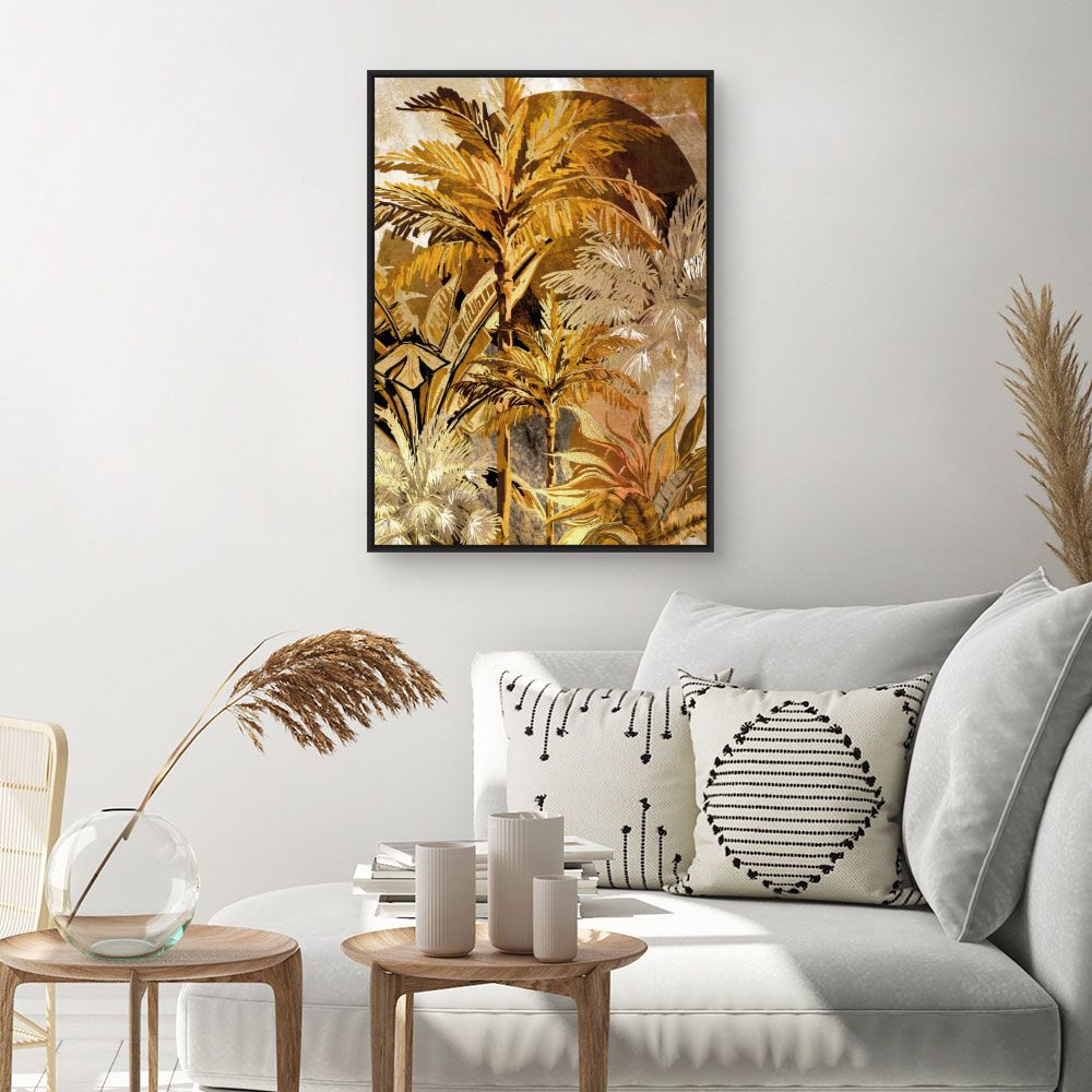 Tableau Palmiers exotiques