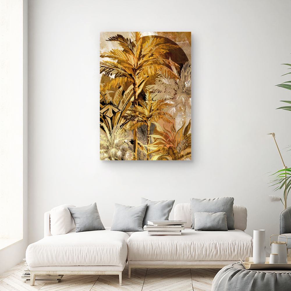 Tableau Palmiers exotiques
