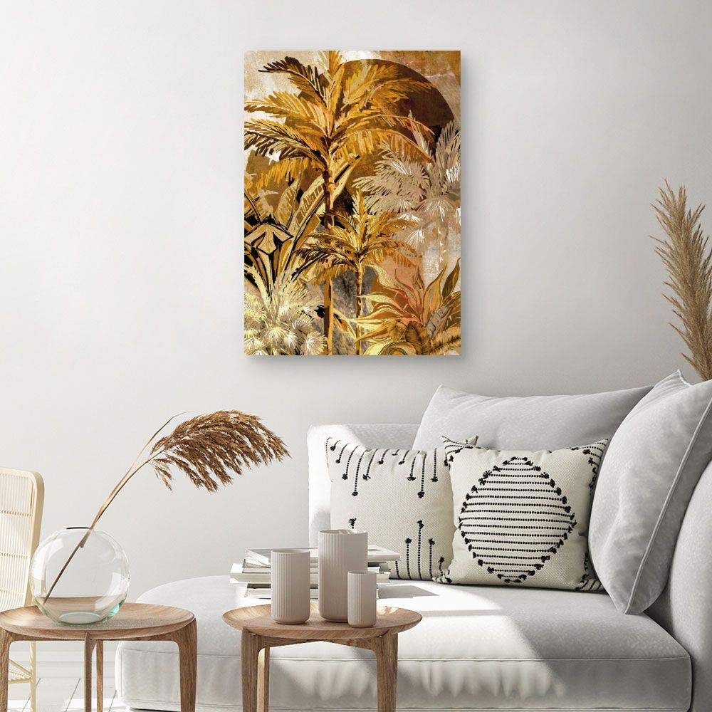 Tableau Palmiers exotiques