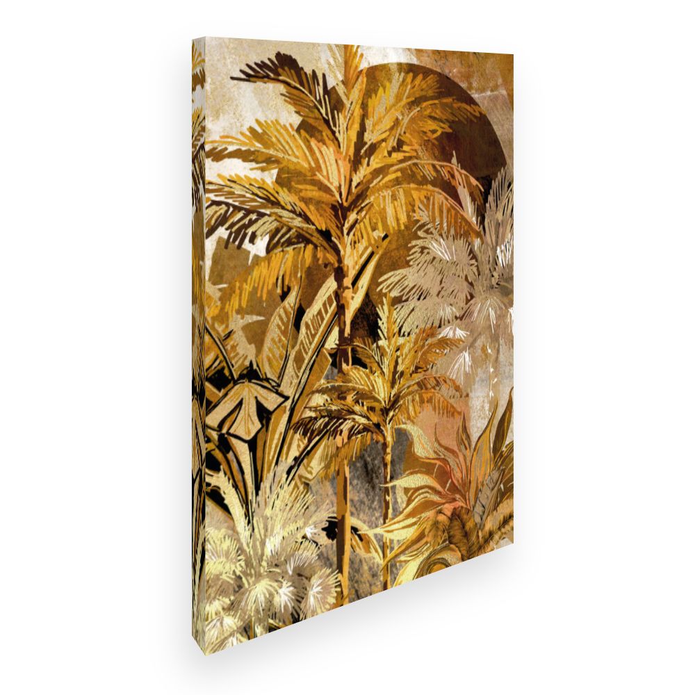 Toile Palmiers exotiques