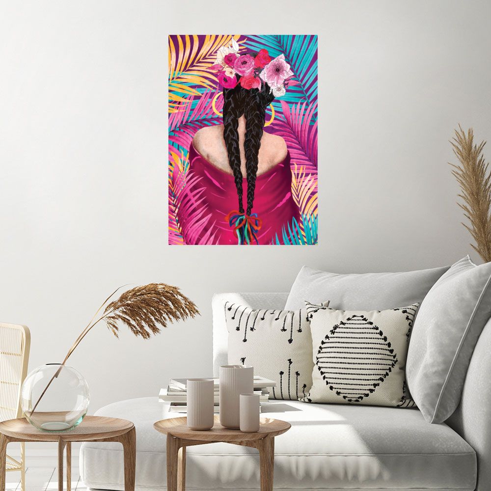 Affiche Élégance exotique