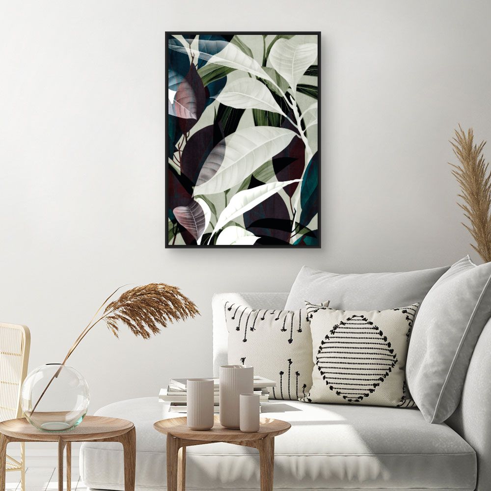 Tableau Feuillage exotique
