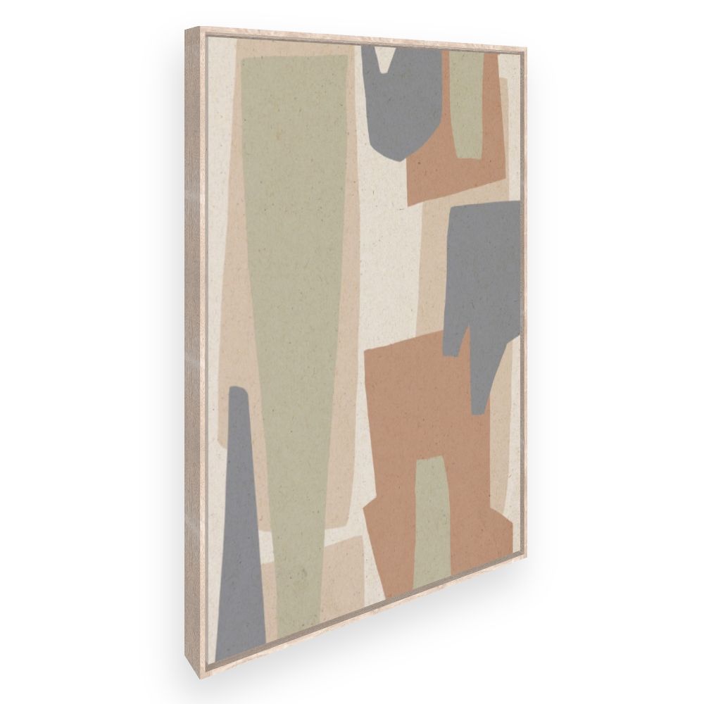 Toile Formes abstraites douces