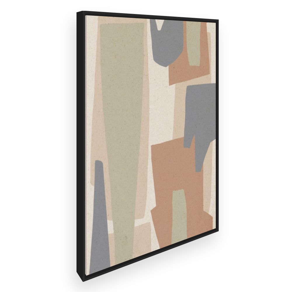 Toile Formes abstraites douces