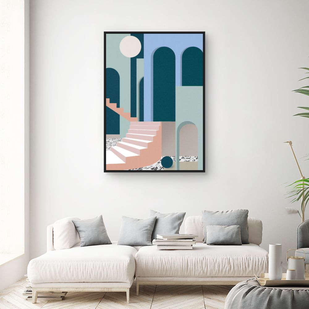 Tableau Escaliers élégants