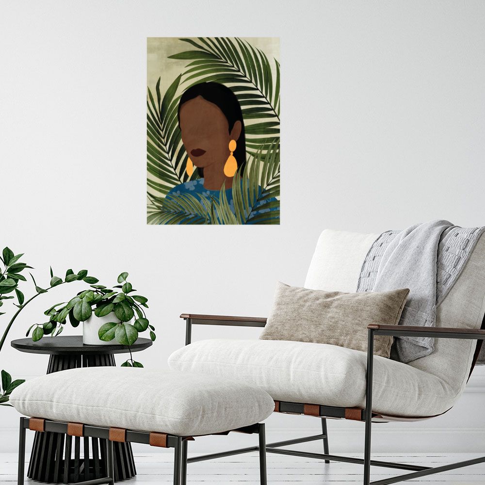 Affiche Portrait exotique