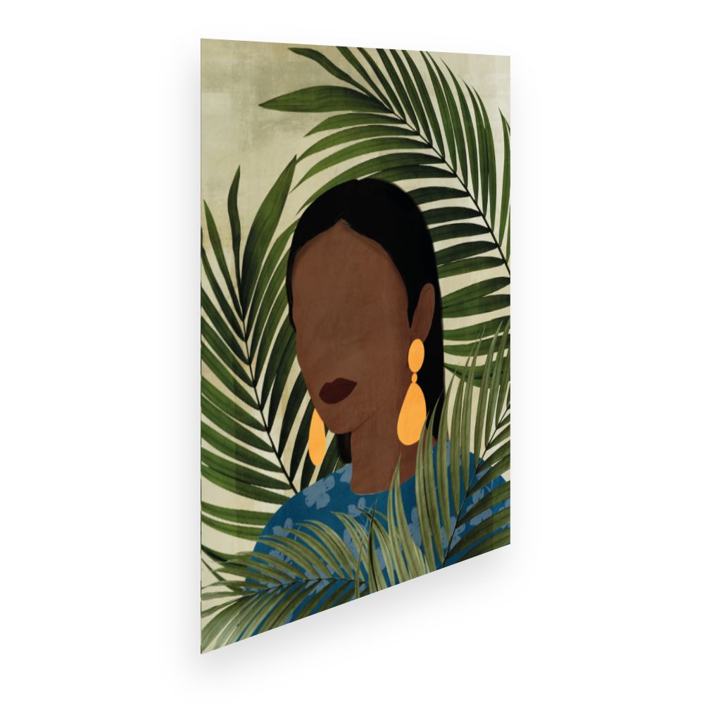 Affiche Portrait exotique
