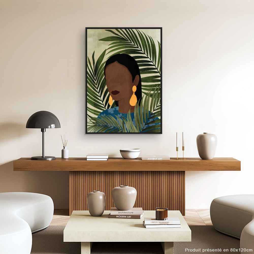 Tableau Portrait tropical