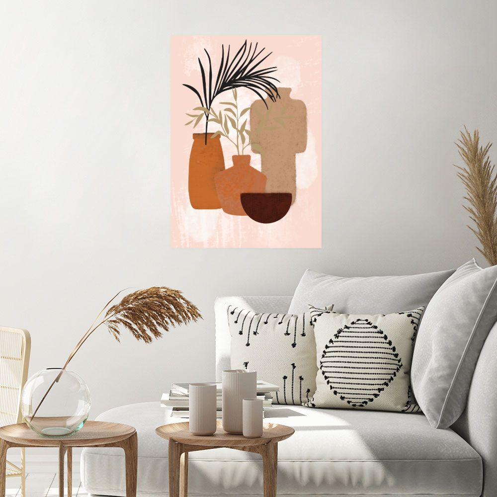 Affiche Vases bohèmes élégants