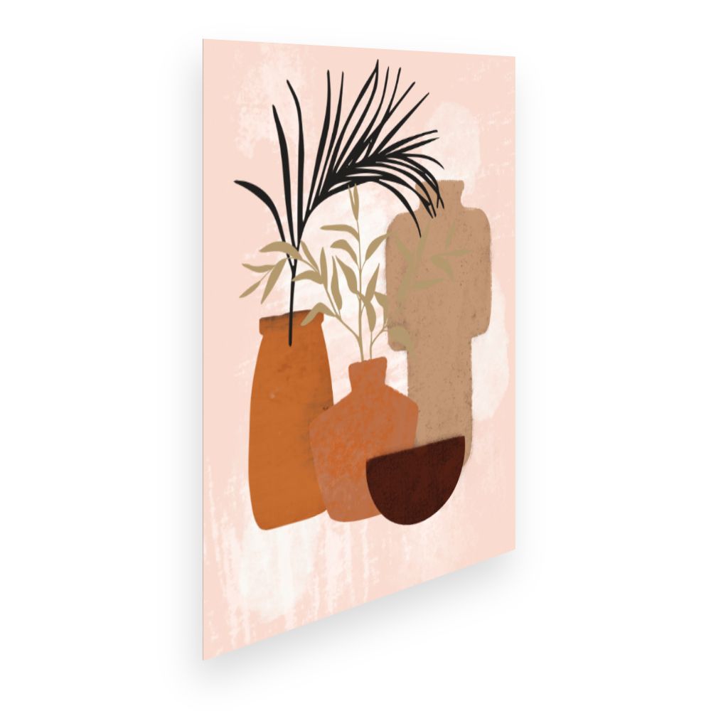 Affiche Vases bohèmes élégants