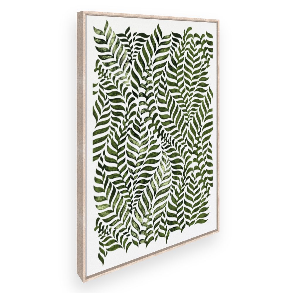 Toile Feuillage élégant