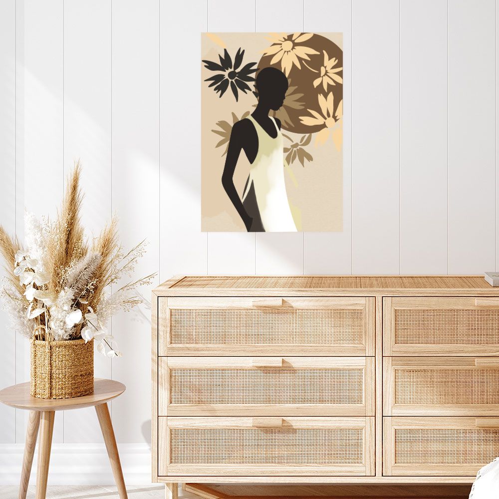 Affiche Élégance florale