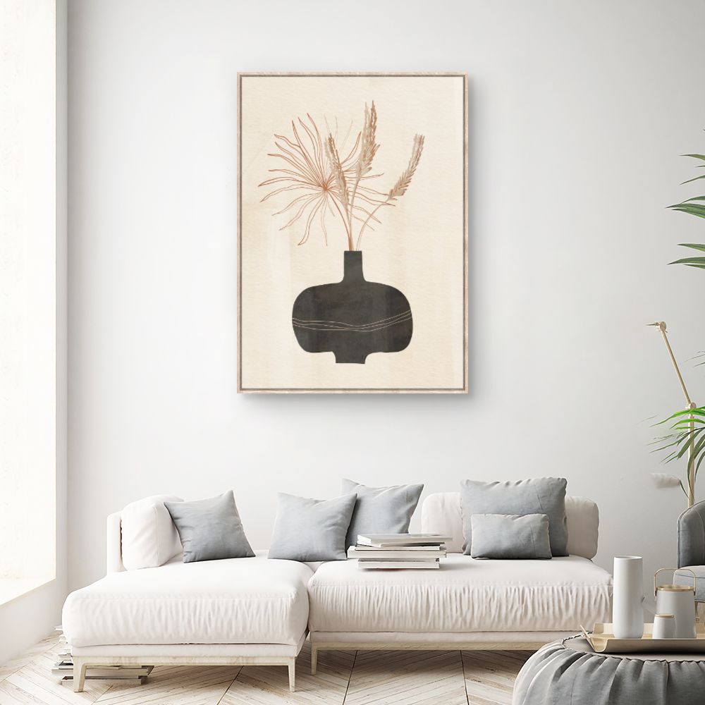Tableau Vase floral contemporain