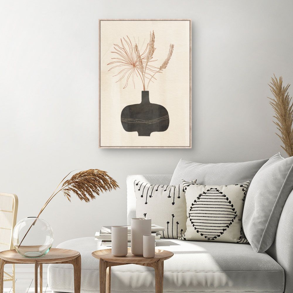 Tableau Vase floral contemporain