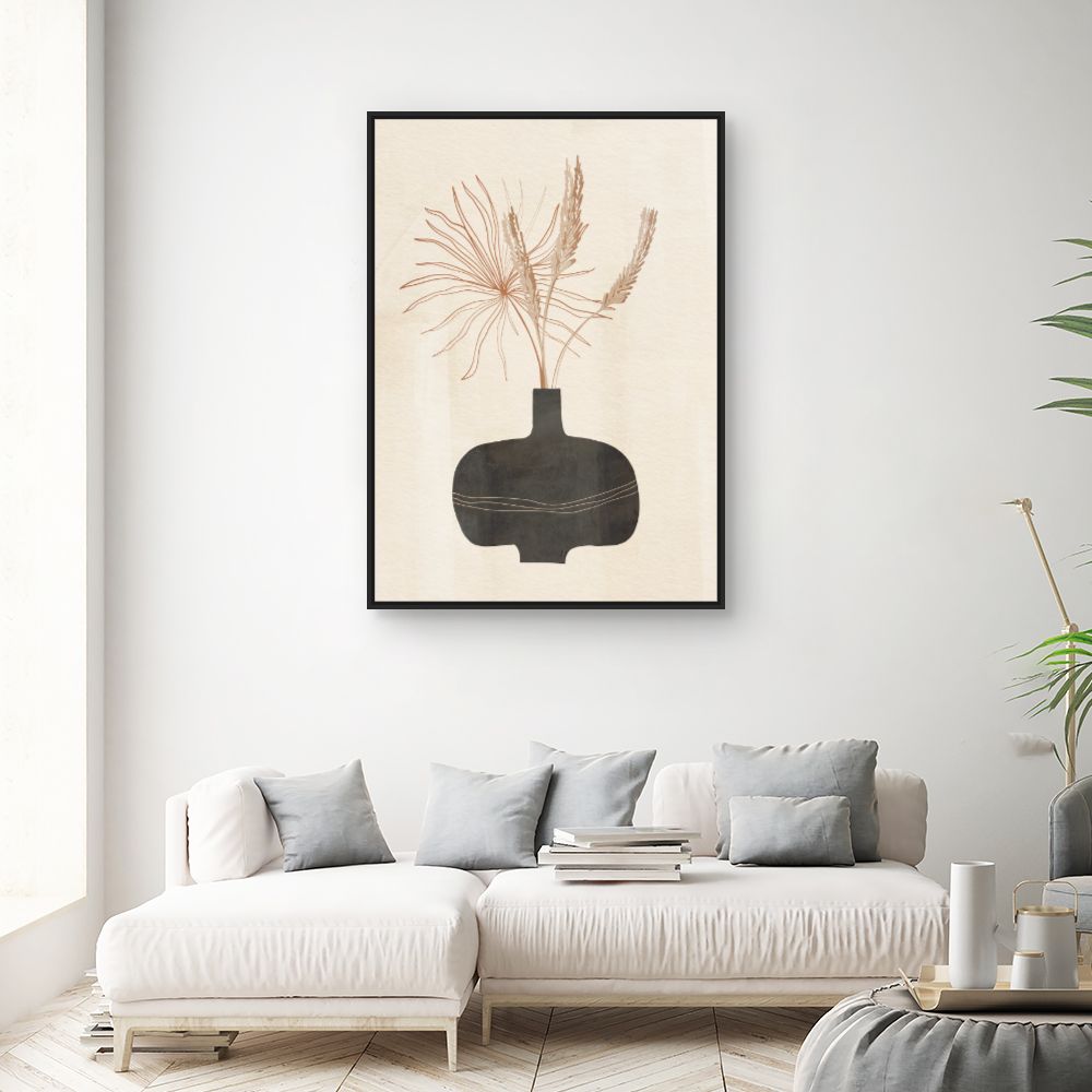 Tableau Vase floral contemporain