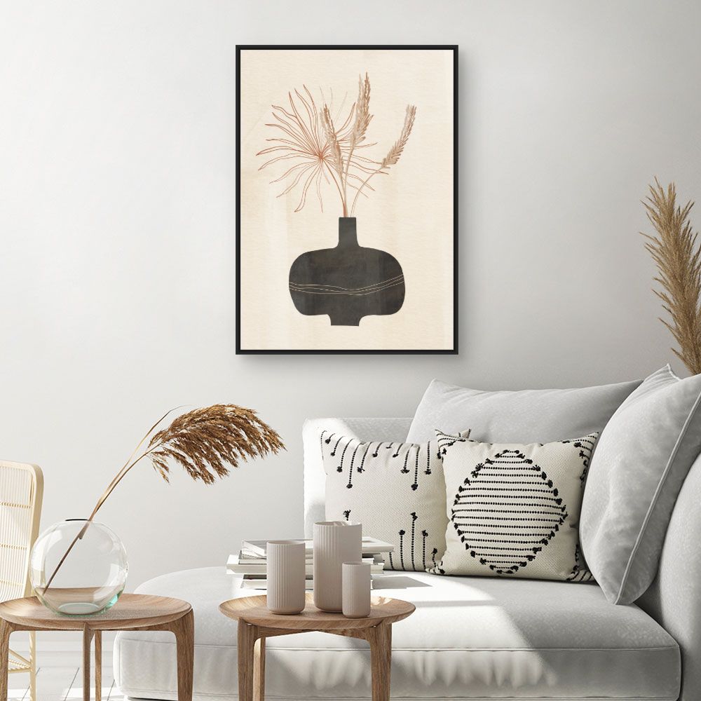Tableau Vase floral contemporain