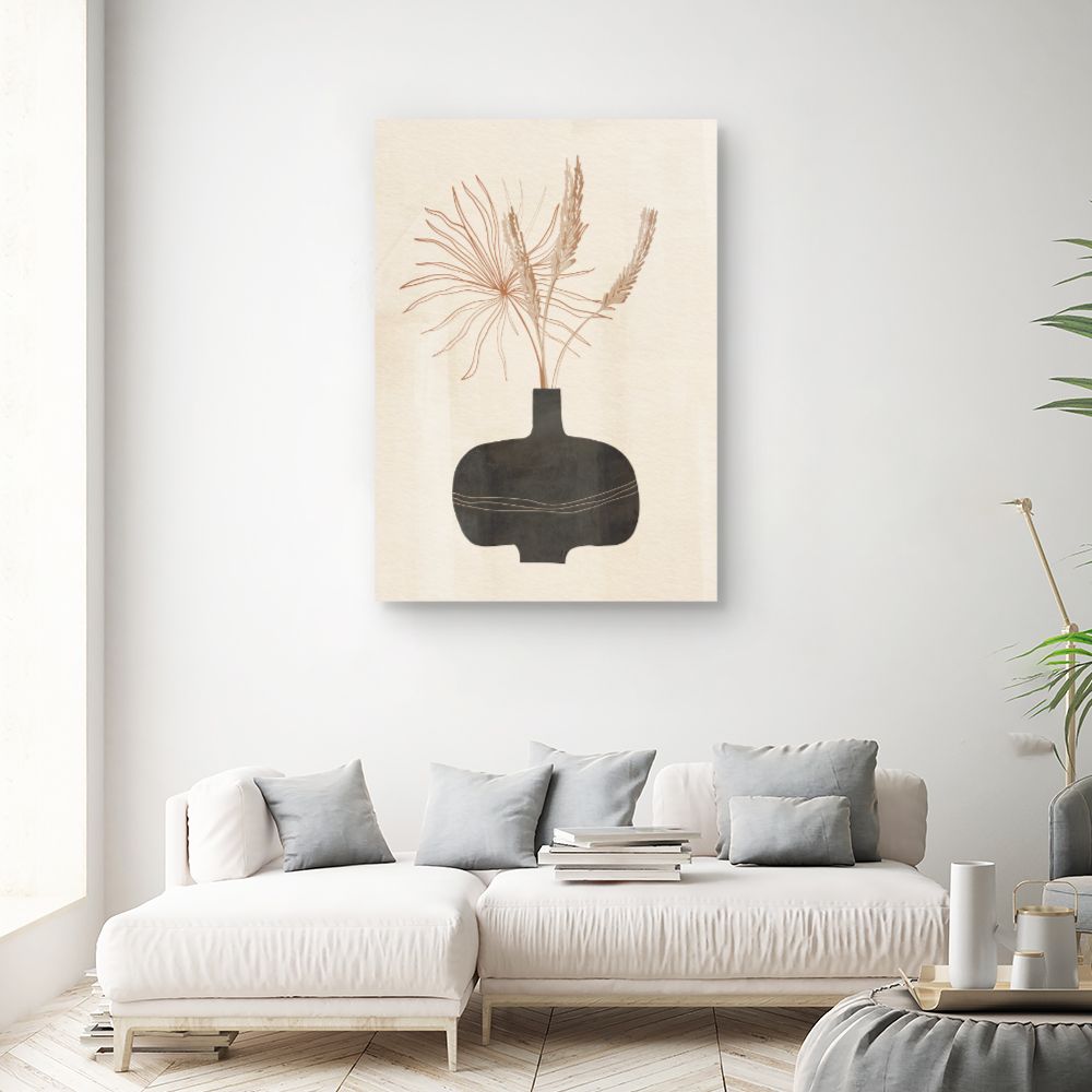 Tableau Vase floral contemporain