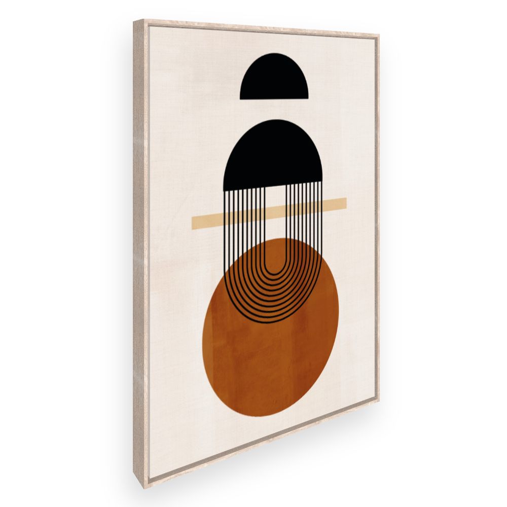 Toile Éléments géométriques modernes