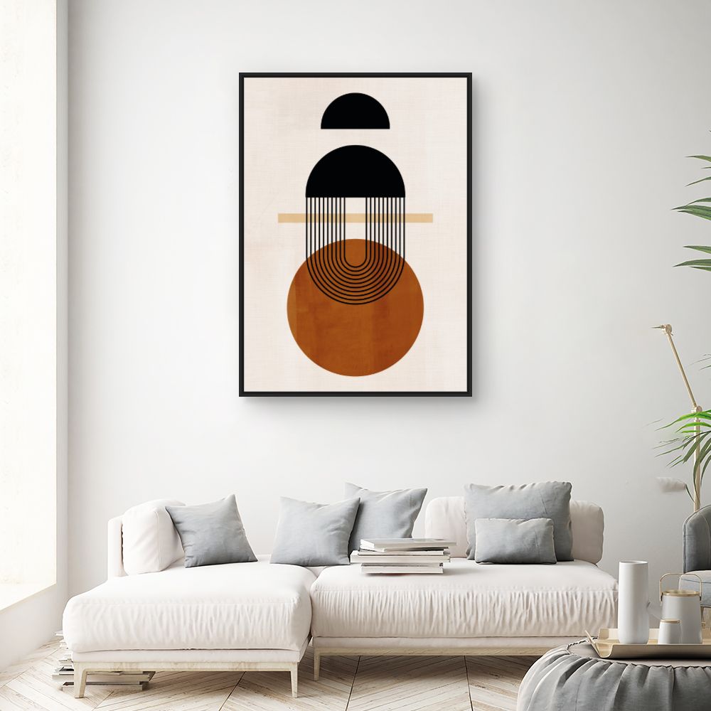 Tableau Éléments géométriques modernes