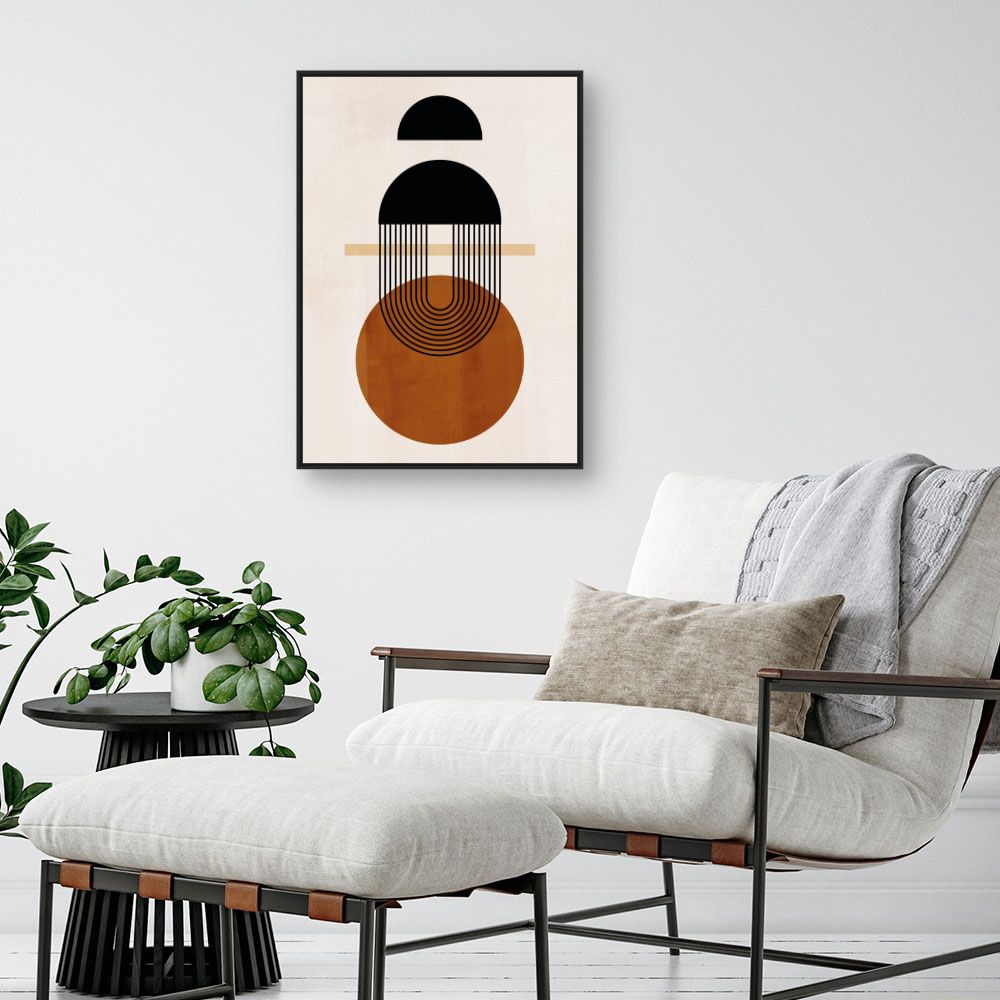 Tableau Éléments géométriques modernes