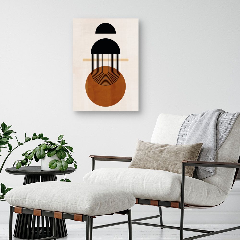 Tableau Éléments géométriques modernes