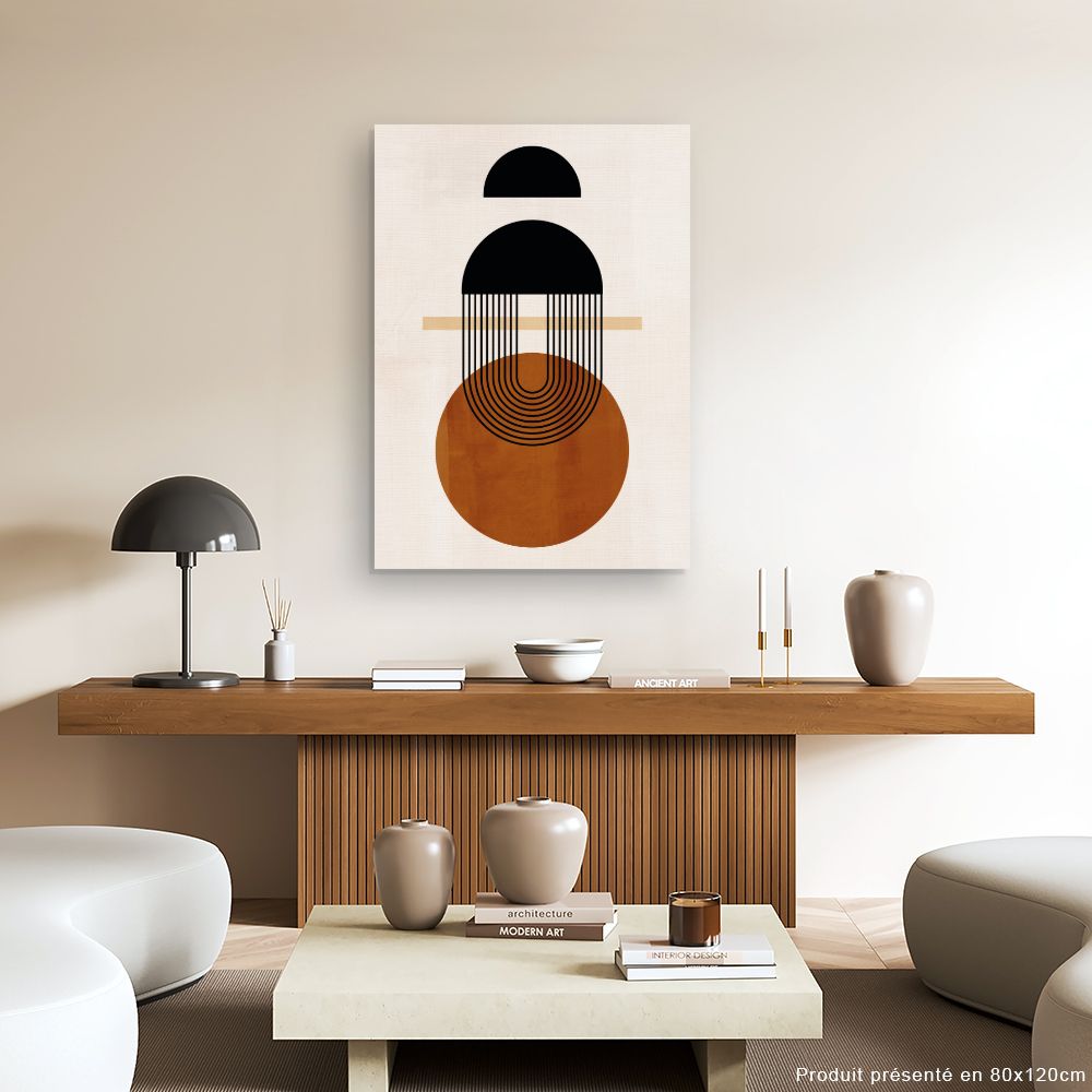 Tableau Éléments géométriques modernes