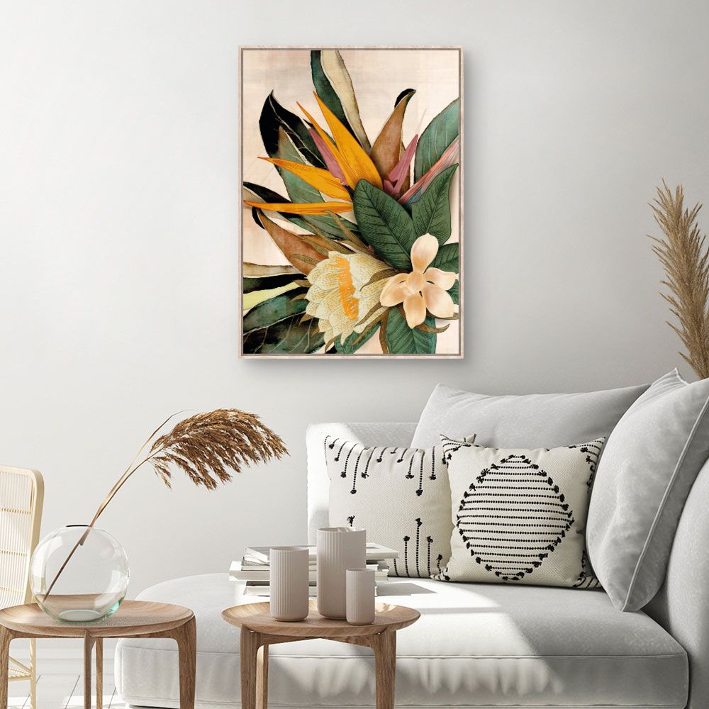 Tableau Fleurs exotiques
