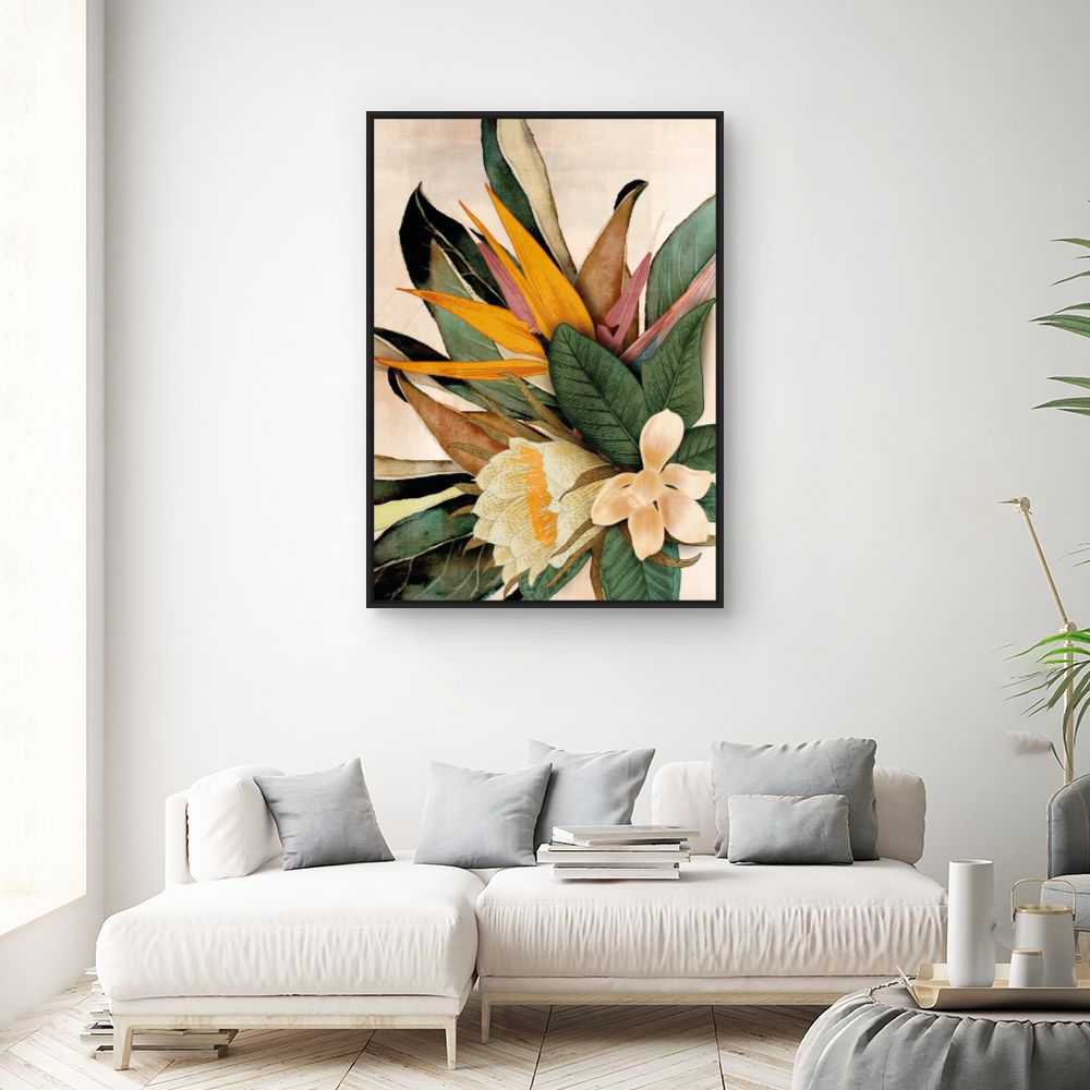 Tableau Fleurs exotiques