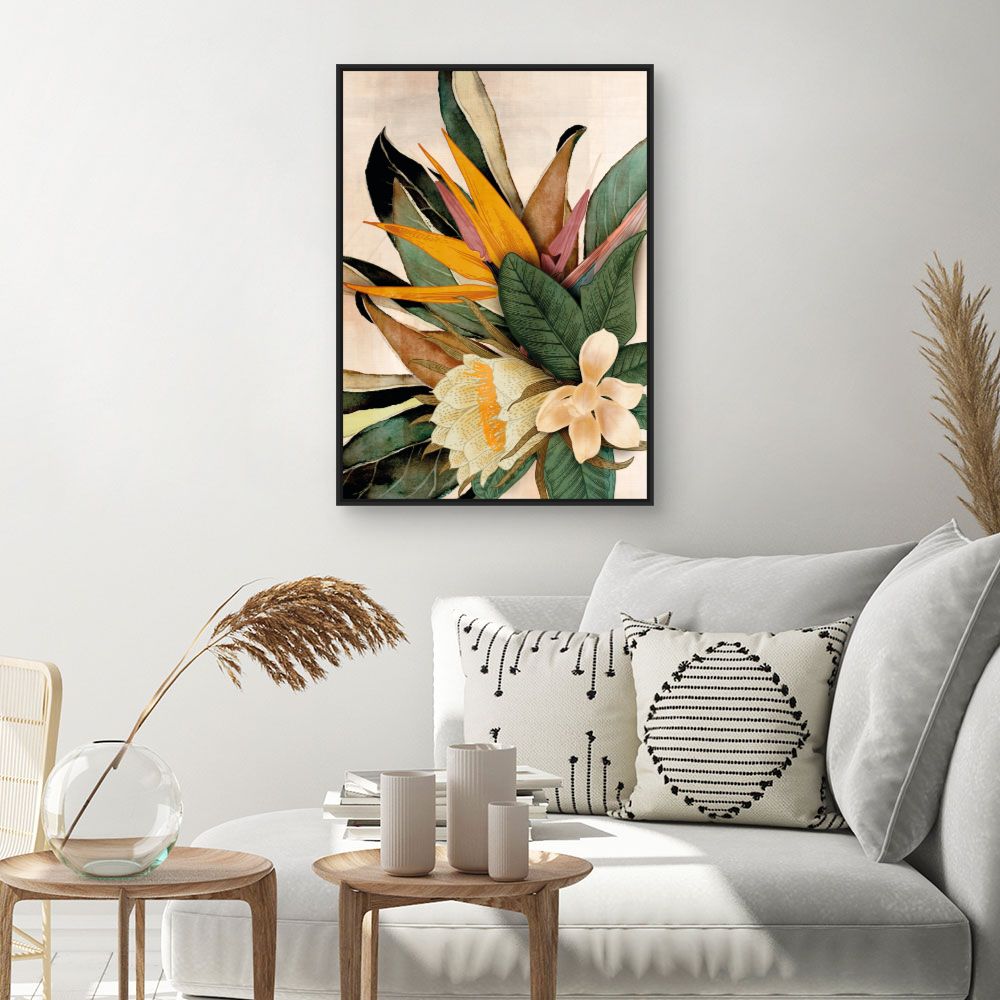 Tableau Fleurs exotiques