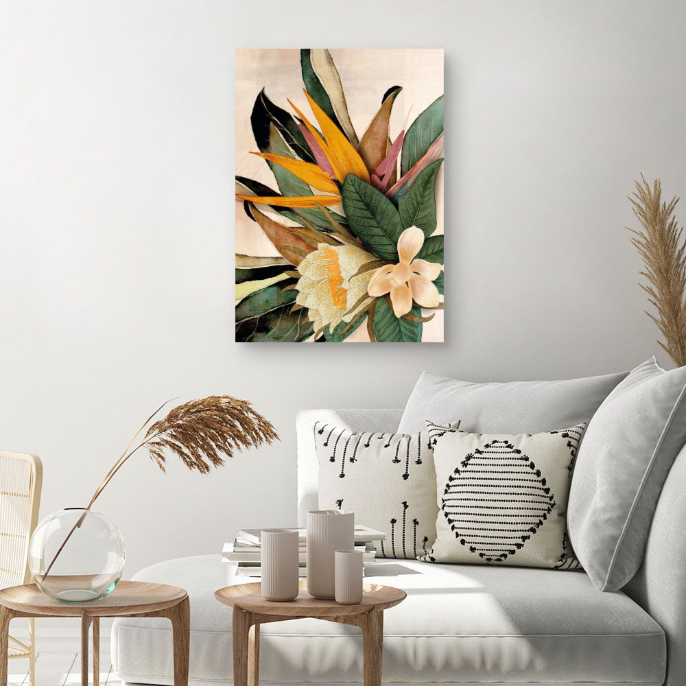 Tableau Fleurs exotiques