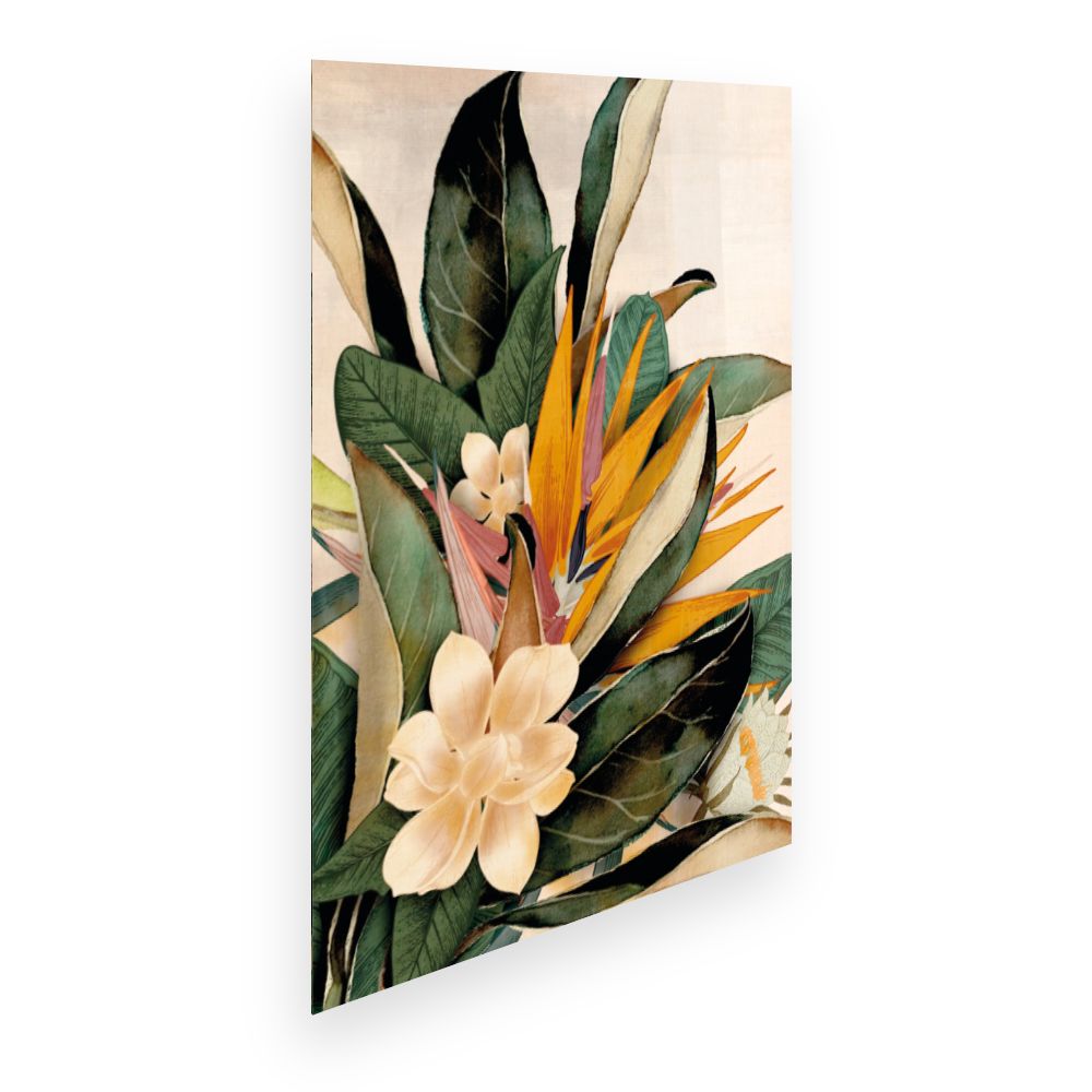 Affiche Fleurs tropicales éclatantes