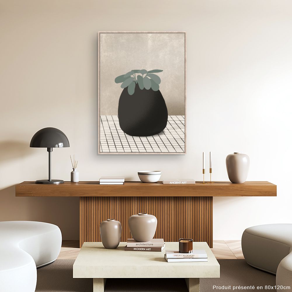 Tableau Plante moderne minimaliste