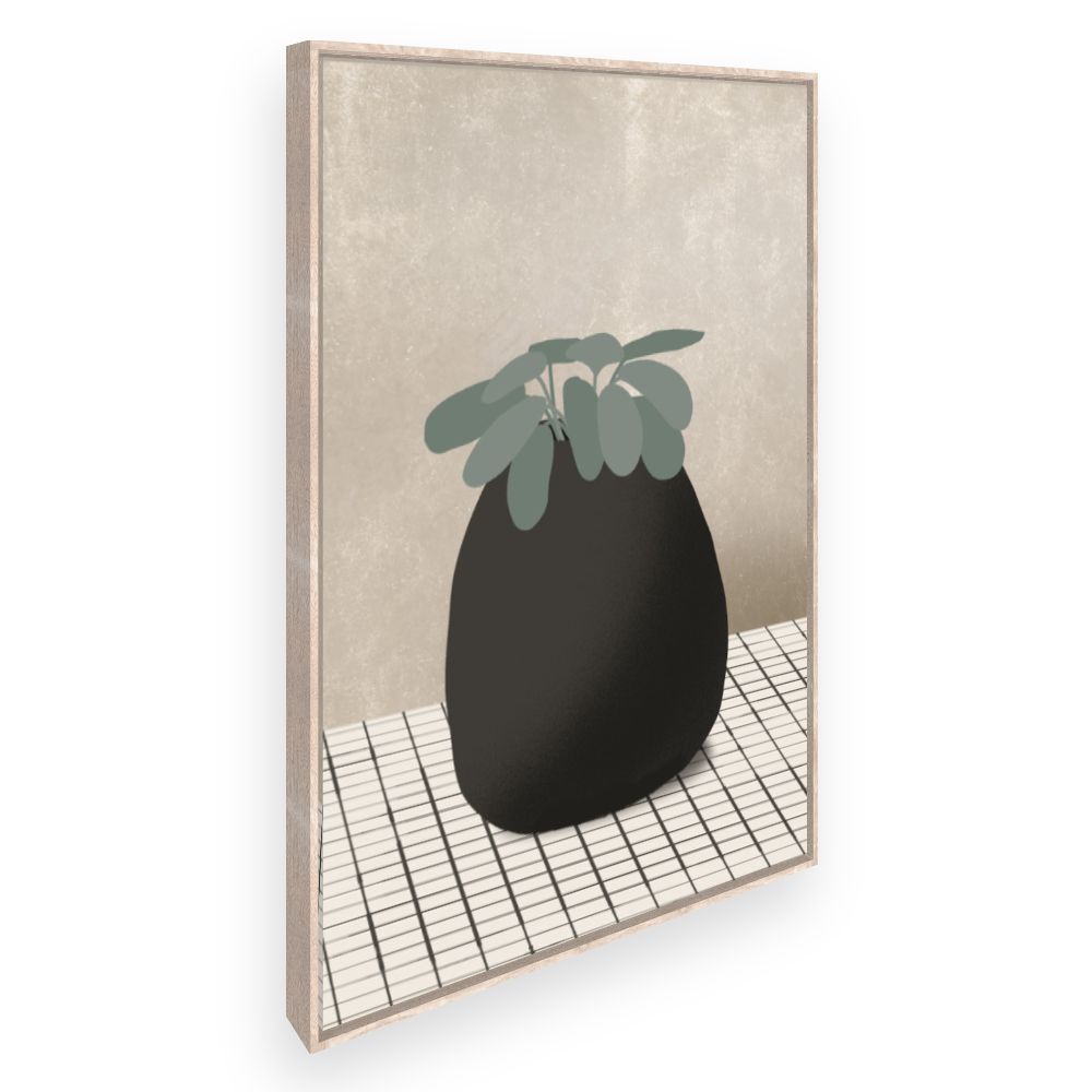 Toile Plante moderne minimaliste