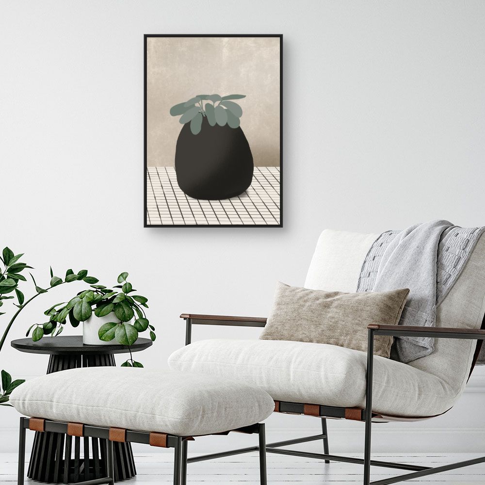 Tableau Plante moderne minimaliste