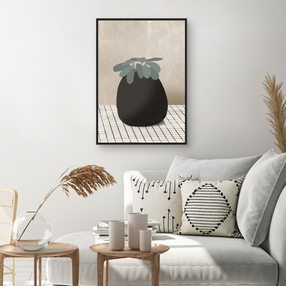 Tableau Plante moderne minimaliste