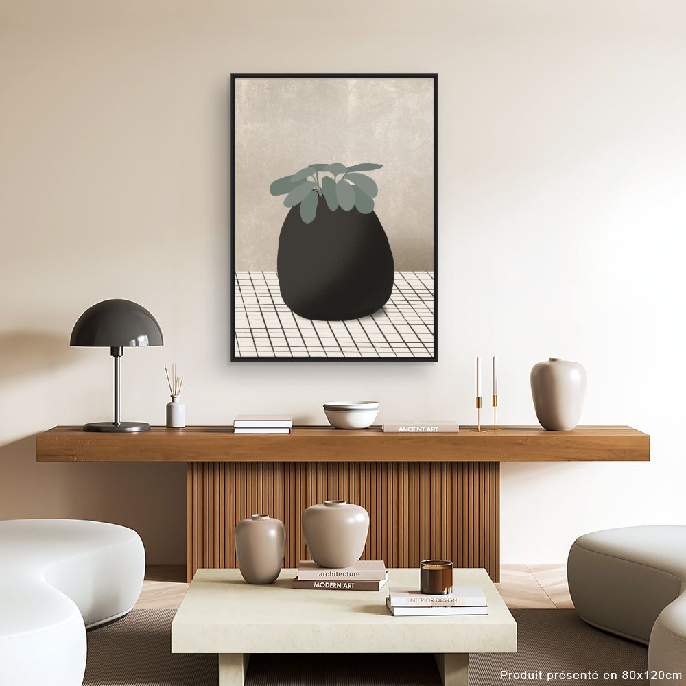 Tableau Plante moderne minimaliste
