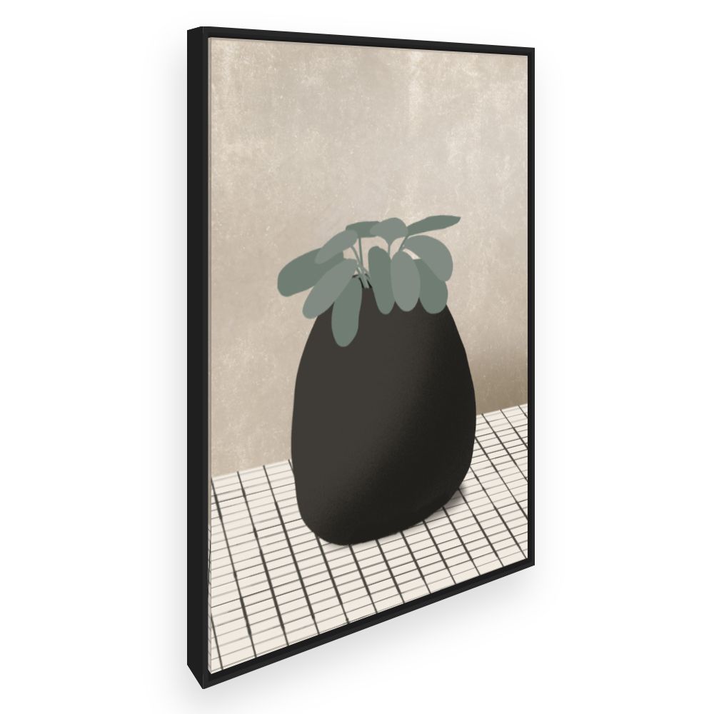Toile Plante moderne minimaliste