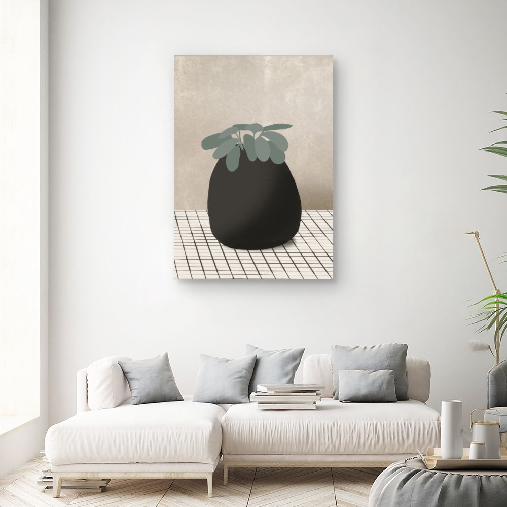 Tableau Plante moderne minimaliste