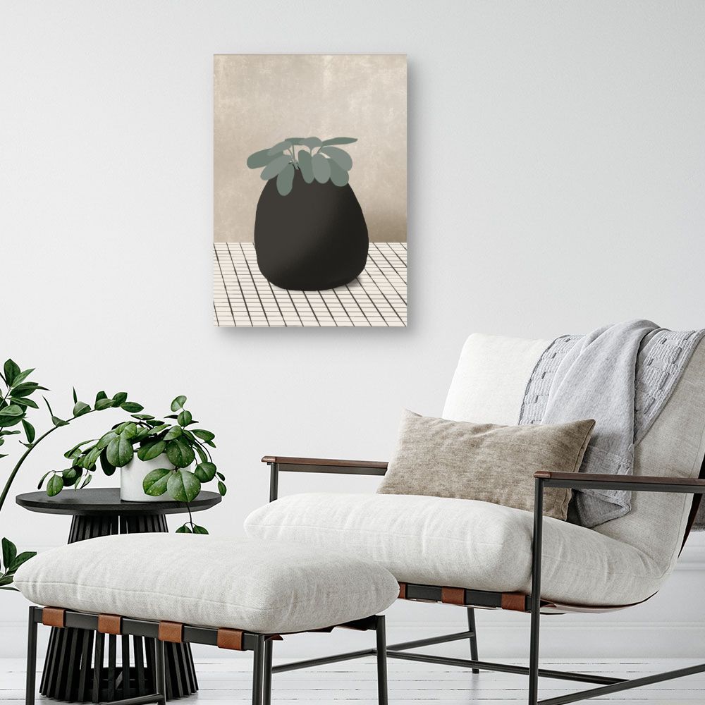 Tableau Plante moderne minimaliste