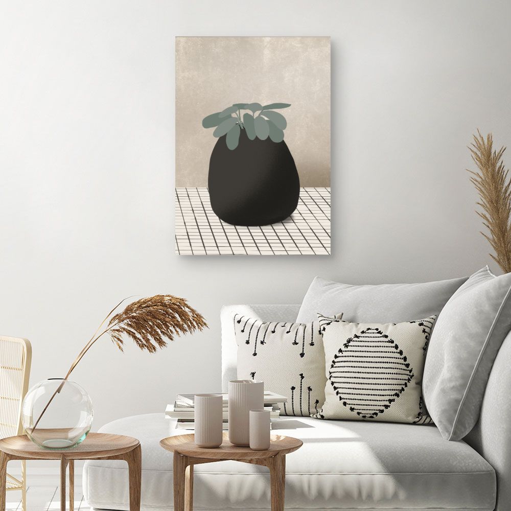Tableau Plante moderne minimaliste