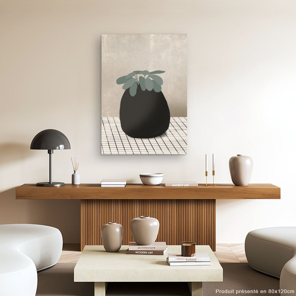 Tableau Plante moderne minimaliste