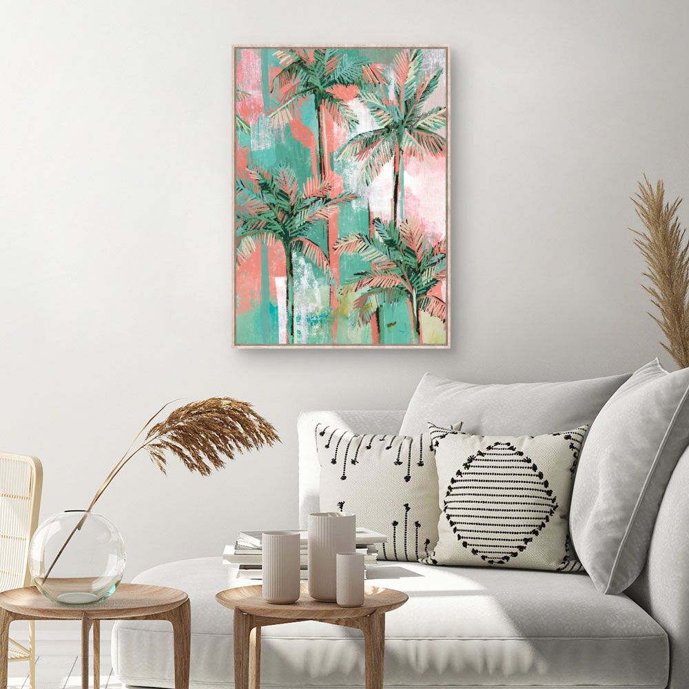 Tableau Palmiers tropicaux