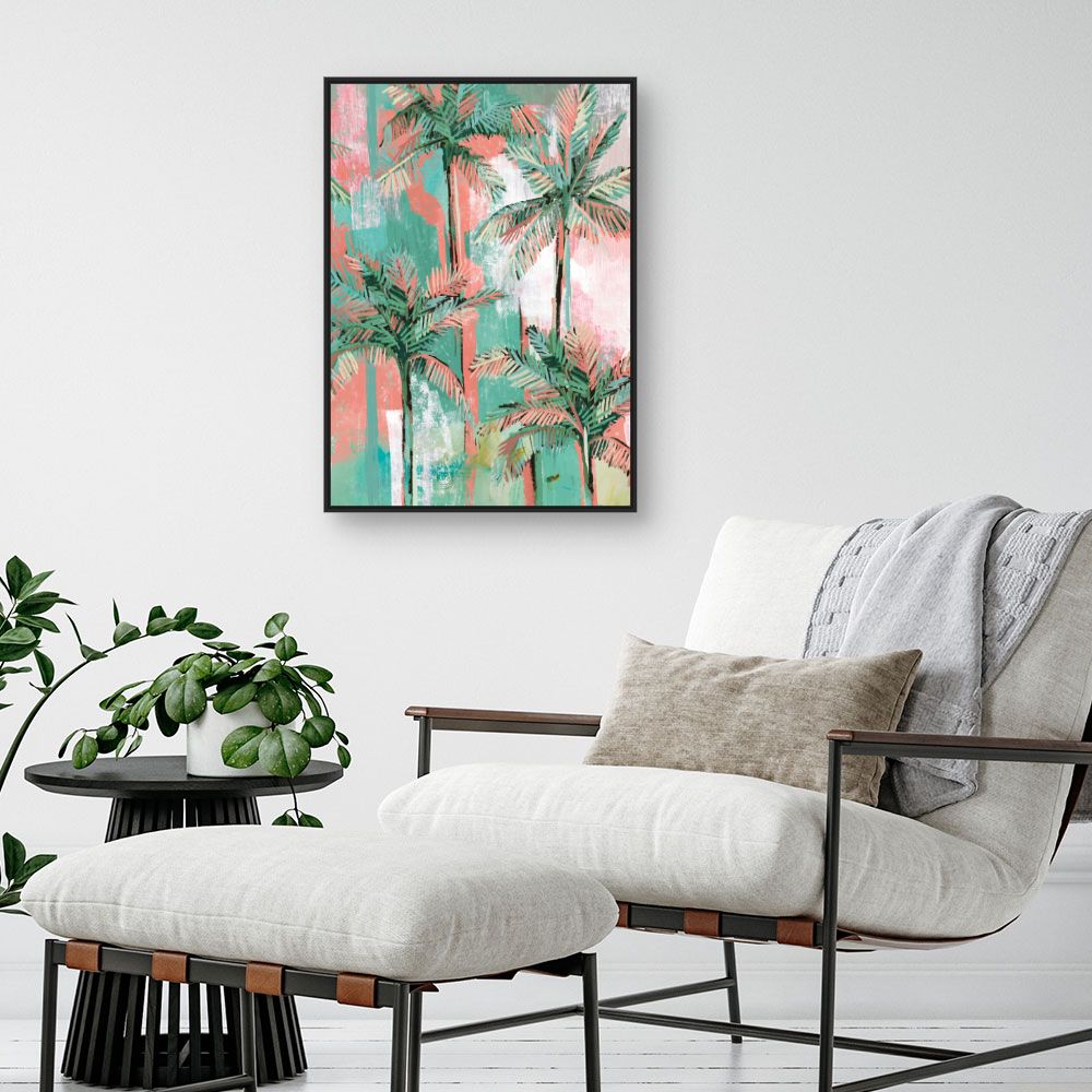 Tableau Palmiers tropicaux