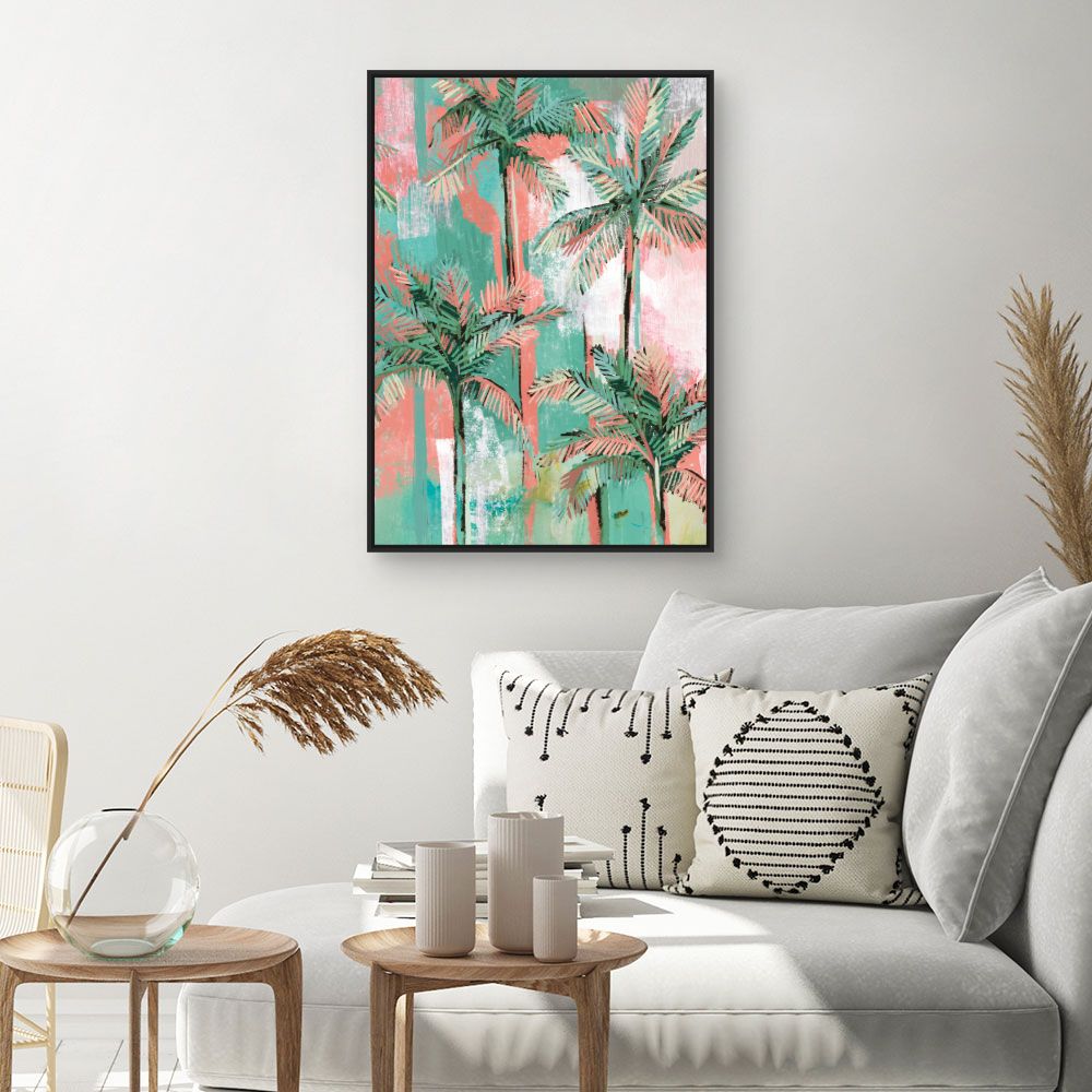 Tableau Palmiers tropicaux