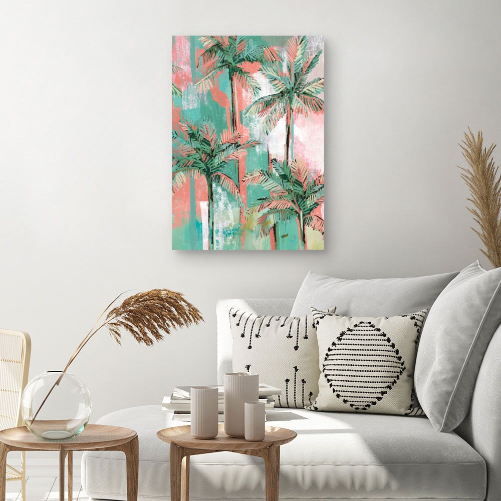 Tableau Palmiers tropicaux