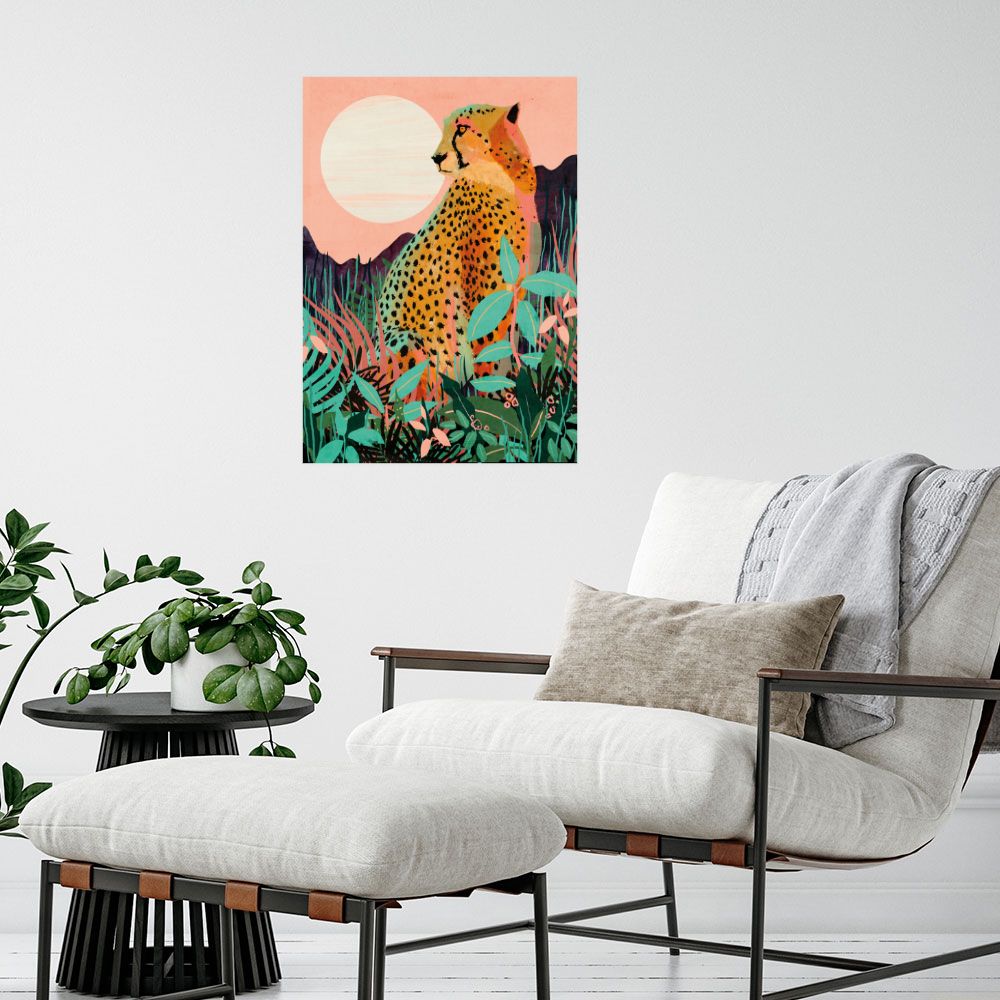 Affiche Guépard en majesté