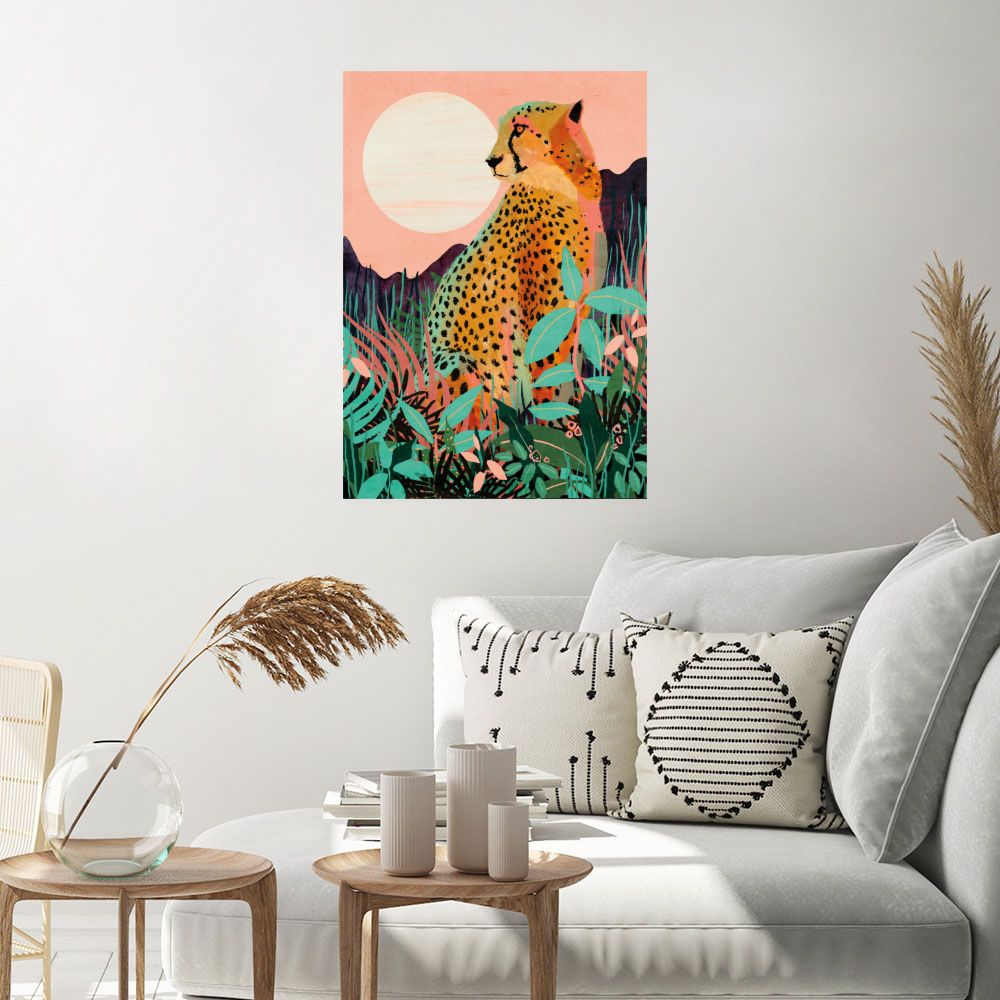 Affiche Guépard en majesté