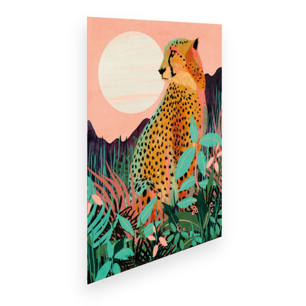 Affiche Guépard en majesté